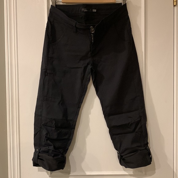 prAna Halle convertible hiking water repellent stretch fabric UPF 50+ pants - Picture 8 of 11